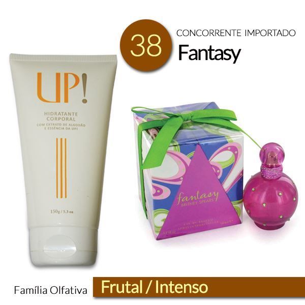 Intensy Creme Hidratante 150g UP!38 Fantasy